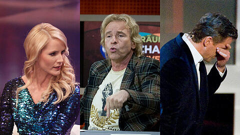 Keine Sternstunden für ARD und ZDF: "Einfach magisch", "Gottschalk Live" und "Wetten, dass..?" mit Markus Lanz (v.l.)