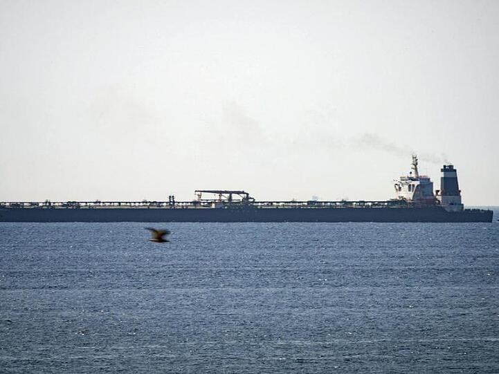 Wegen des Verdachts illegaler iranischer Öllieferungen für Syrien war der Supertanker "Grace 1" gestoppt worden.