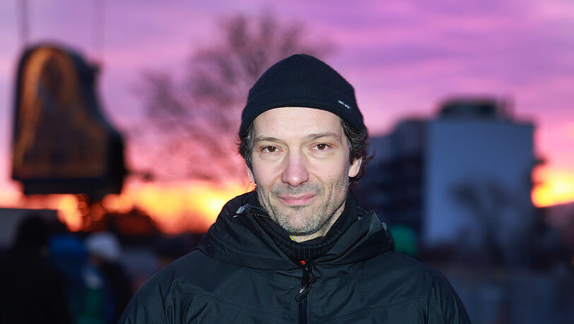 Definitiv schwindelfrei: der Pianist Alain Roche. Definitiv schwindelfrei: der Pianist Alain Roche.