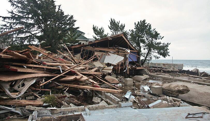 Aufräumen nach "Sandy": Die Bilder der Zerstörung aus den USA