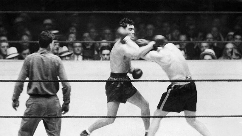 Der einzige deutsche Schwergewichts-Champ: Schmeling (l.)