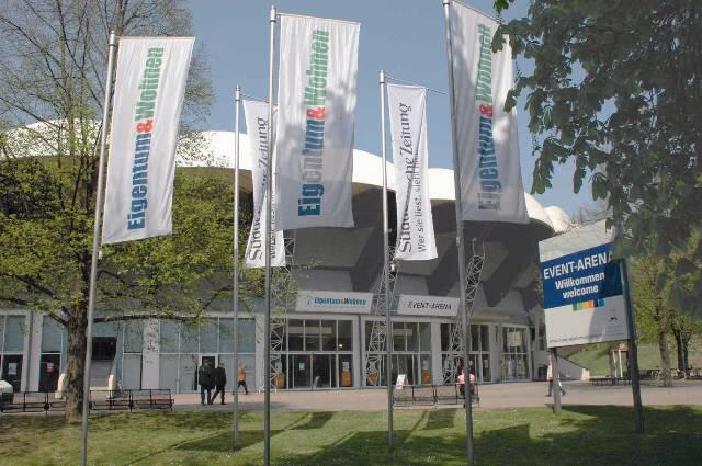 Die erfolgreiche &bdquo;Eigentum&Wohnen&ldquo; lädt an diesem Wochenende alle Immobilieninteressierten in die Event-Arena im Olympiapark.