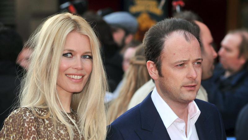 Clauda Schiffer und ihr Ehemann, der Regisseur Matthew Vaughn (2008).