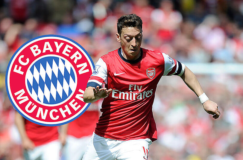Kickt Mesut Özil bald im Trikot des FC Bayern?