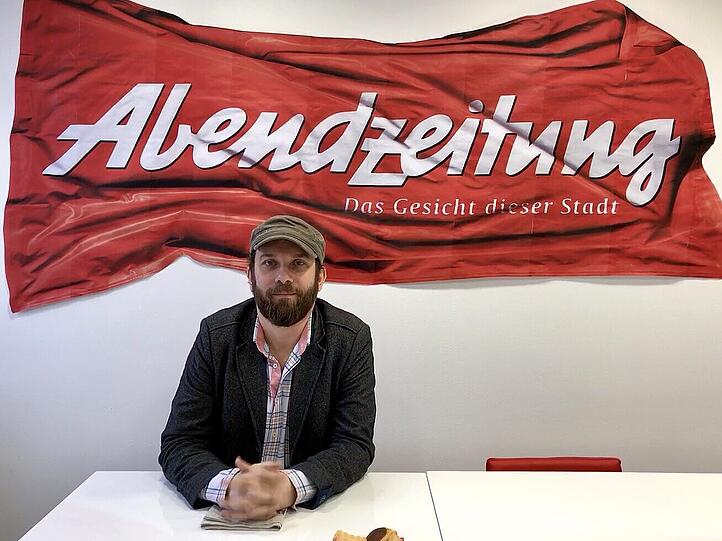 Christian Ulmen besuchte die AZ-Redaktion