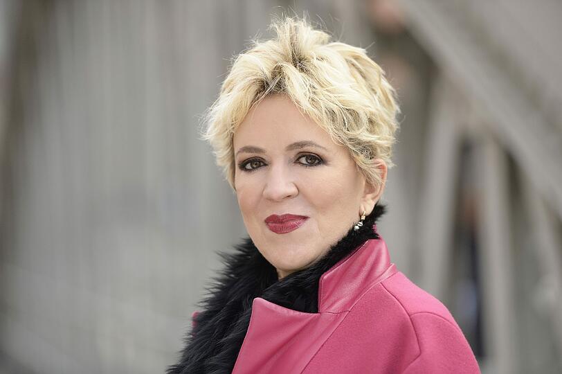 Die deutsche Journalistin, Autorin und Mafia-Expertin Petra Reski