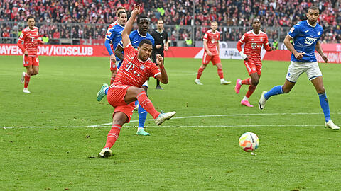 Die Angreifer des FC Bayern stellten sich in den vergangen Spielen vor dem Tor nicht allzu glücklich an.