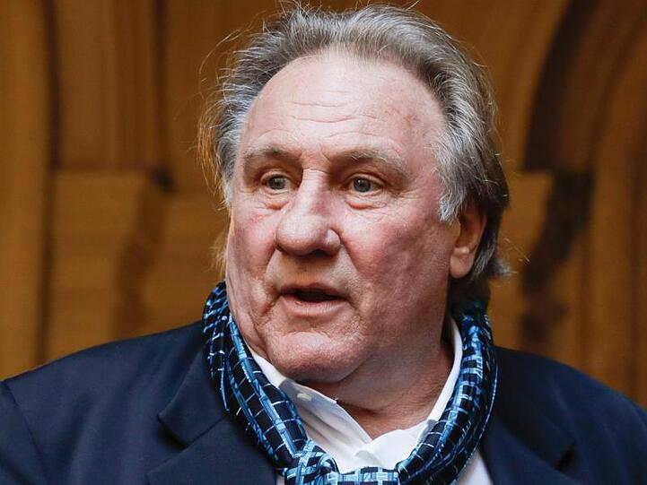 Der französische Schauspieler Gérard Depardieu.