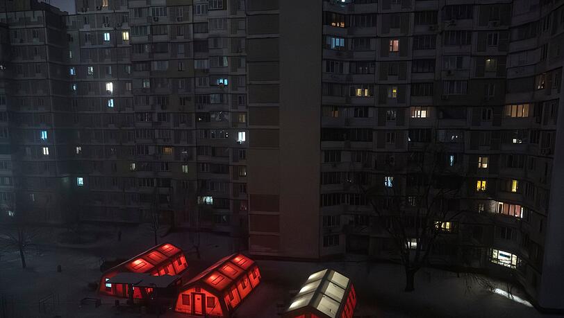 In Kiew werden zum Wochenende bis zu 26 Grad Frost erwartet. (Archivbild)