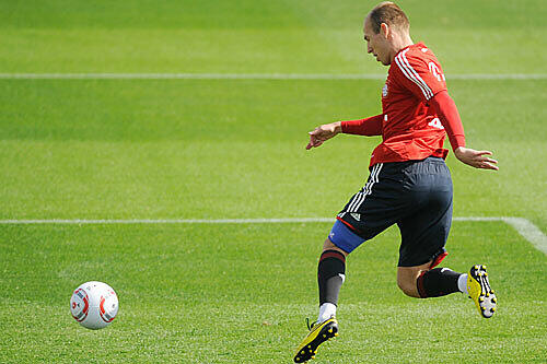 Wieder an Bord: Arjen Robben