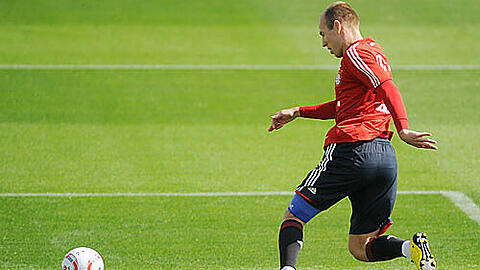 Wieder an Bord: Arjen Robben