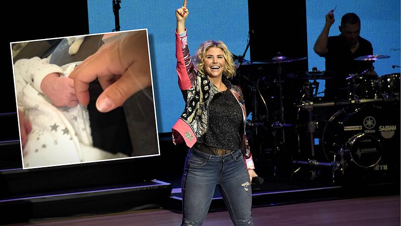 Sängerin Beatrice Egli sich über Familiennachwuchs.