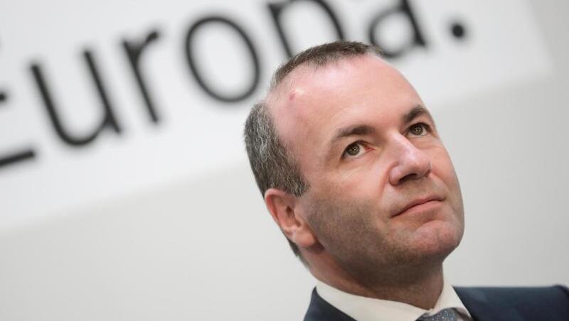 Manfred Weber Ende Mai nach Bekanntgabe der Ergebnisse der Europawahl. Manfred Weber Ende Mai nach Bekanntgabe der Ergebnisse der Europawahl.