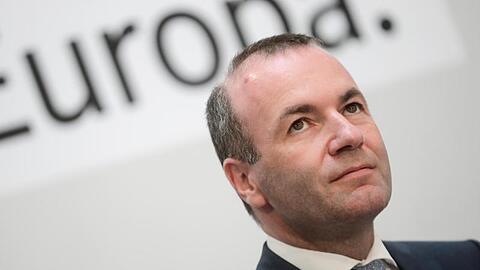 Manfred Weber Ende Mai nach Bekanntgabe der Ergebnisse der Europawahl.