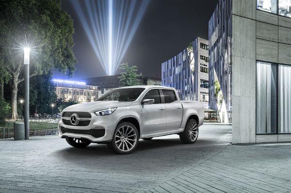 In der Version "stylish explorer" ist das neue Mercedes-Pickup auf den Einsatz im urbanen Umfeld ausgelegt.