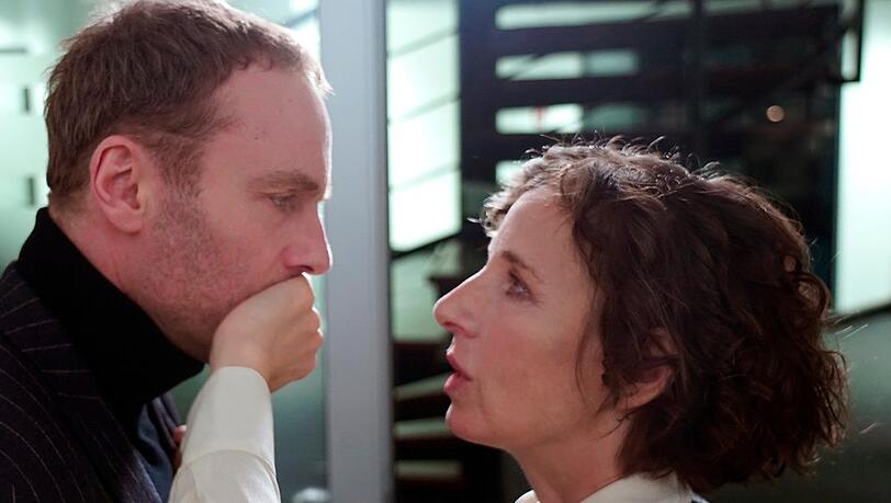 "Tatort: Das Mädchen, das allein nach Haus' geht": Ihr letzter gemeinsamer Fall stellt Robert Karow (Mark Waschke) und Nina Rubin (Meret Becker) vor ungeahnte Herausforderungen.