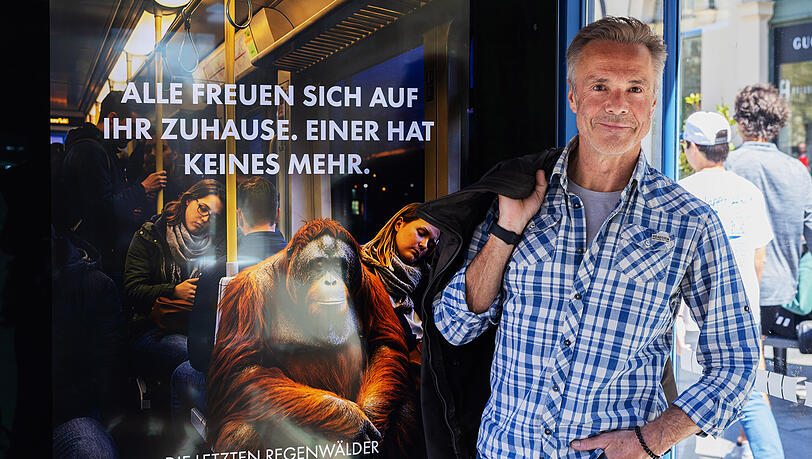 In M&uuml;nchen hat Hannes Jaenicke seine Spendenkampagne vorgestellt, die am 1. Mai bundesweit startet.