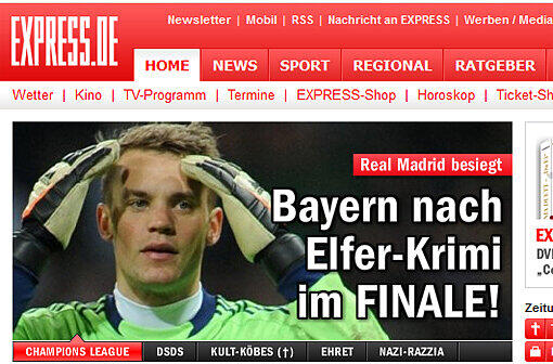 Pressestimmen Bayern Real Rückspiel