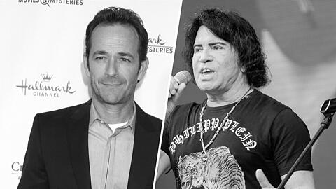 Von Luke Perry (l.) und Costa Cordalis sind 2019 verstorben