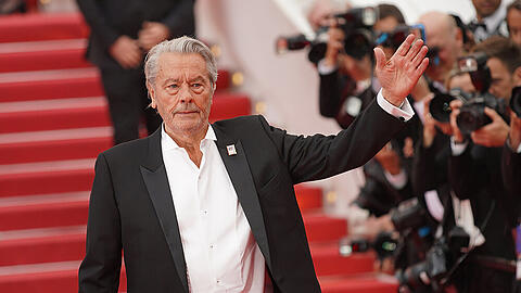 Alain Delon beim Filmfest in Cannes 2019