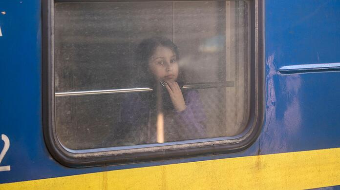 Knapp 14 Millionen Menschen sind aus den Kriegsgebieten in der Ukraine geflohen.