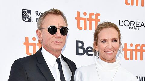 Daniel Craig und Toni Collette auf der Premiere von "Knives Out" im Jahr 2019.