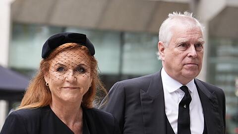 Sarah Ferguson und Prinz Andrew waren von 1986 bis 1996 miteinander verheiratet.