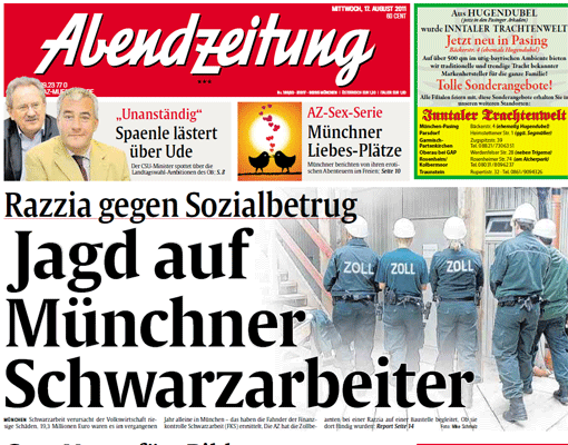 Jahres-Rückblick: Rückblick: Das Jahr 2011 in AZ-Schlagzeilen - München - Abendzeitung München