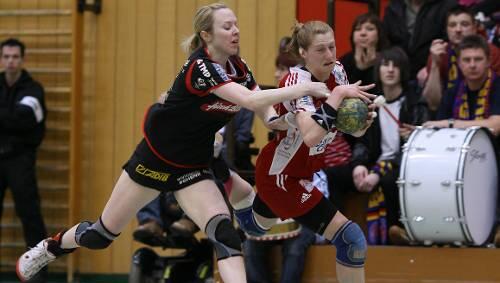 Kaum zu stoppen: Franzi Beck gegen THC-Lady Martina Knytlova. Kaum zu stoppen: Franzi Beck gegen THC-Lady Martina Knytlova.