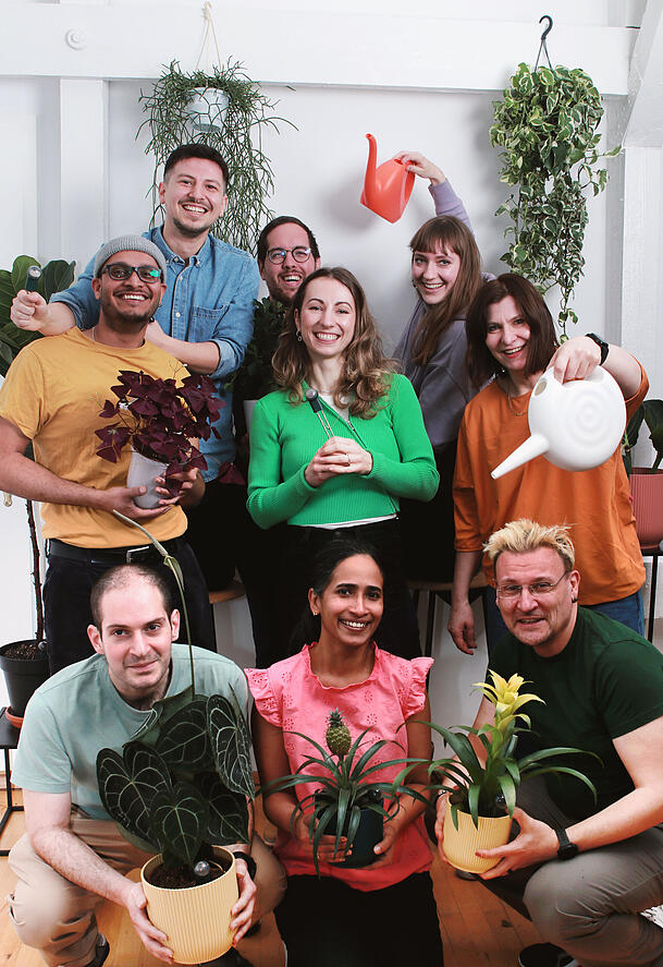 Das Team hinter dem Start-up-Unternehmen "FYTA".