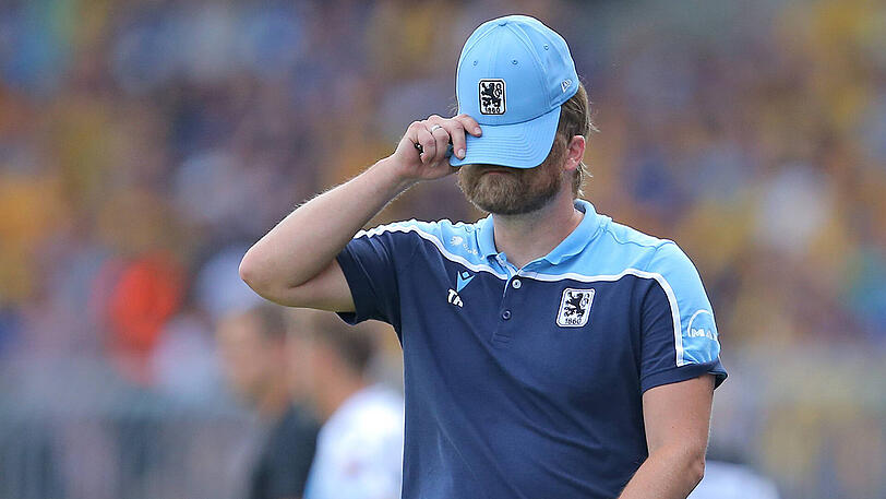 Führte den TSV 1860 2018 in die Dritte Liga: Löwen-Trainer Daniel Bierofka.