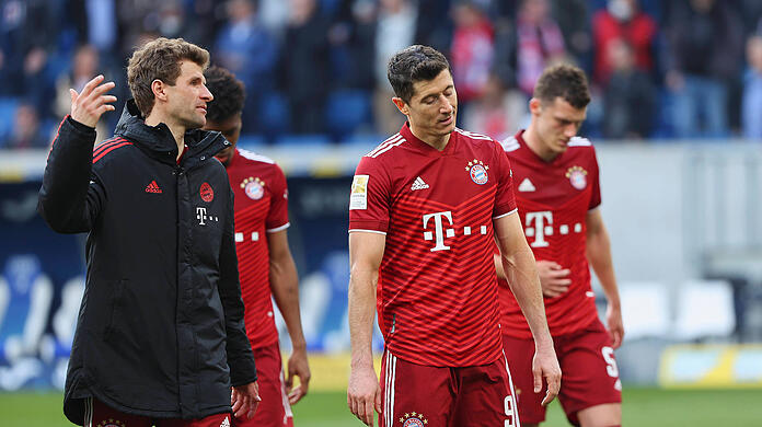 Die Bayern blieben am Samstag zum zweiten Mal in Folge sieglos.