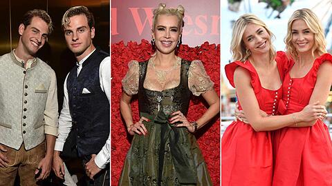 Zahlreiche prominente Blondinen kamen am 25. September auf die Wiesn. Dort fand die "Charity Blond Wiesn" statt.