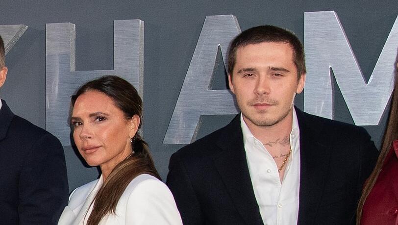 Stehen sich derzeit nicht so nahe: Victoria Beckham und Sohn Brooklyn.