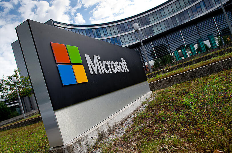 Bombendrohung in der Microsoft-Zentrale in Unterschleißheim: Das gesamte Gebäude wurde evakuiert. (Archivbild)