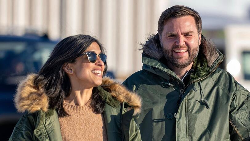 Erwarten ihr viertes gemeinsames Kind: Usha und J.D. Vance.