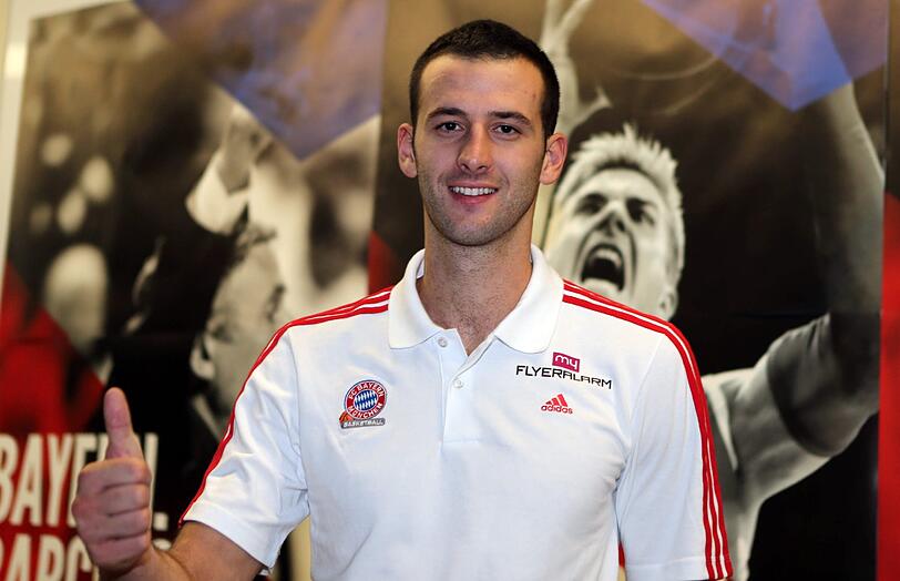 Erstmals im Audi Dome: Boris Savovic.