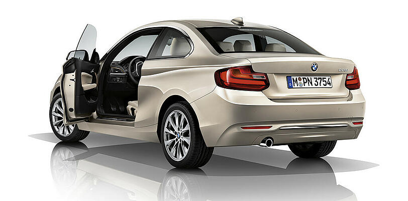 Das BMW 2er Coupé kommt bald auch mit Dreizylindermotor.