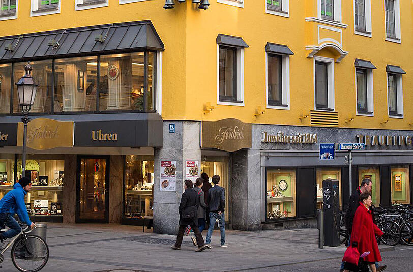 Das Stammhaus in der Sendlinger Straße.