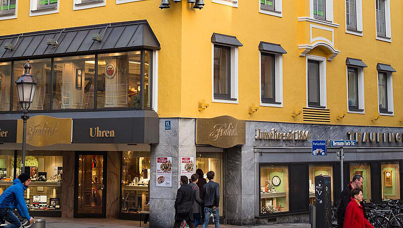 Das Stammhaus in der Sendlinger Straße.