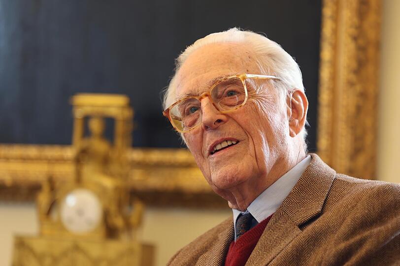 Franz von Bayern - kurz vorm 90. Geburtstag beim AZ-Interview.