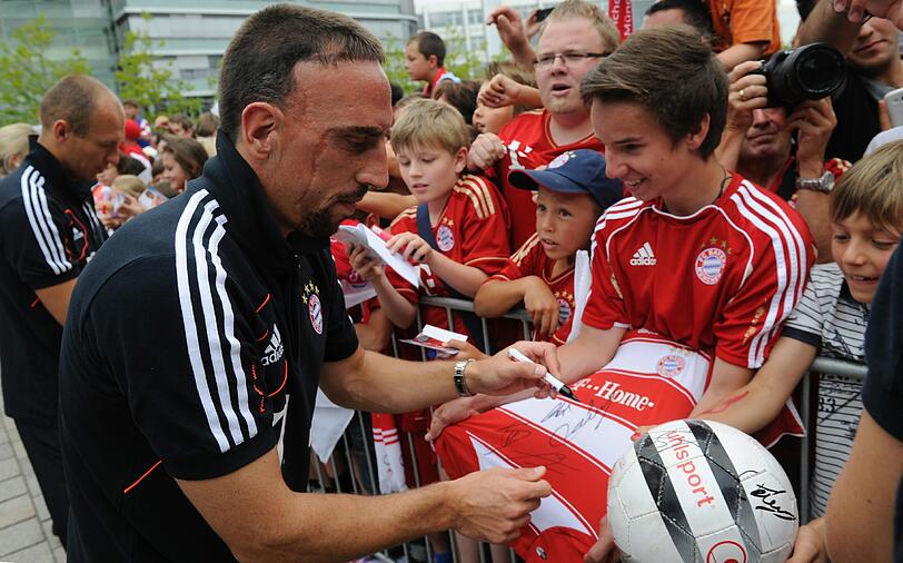 Franck Ribéry stellt sich auf Lille ein: &bdquo;Ich denke, dass wir auf harten Widerstand treffen werden. "