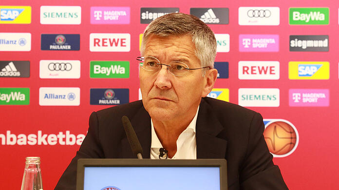 Bayern-Präsident Herbert Hainer fordert von seinen Basketballern in dieser Saison den Titel.