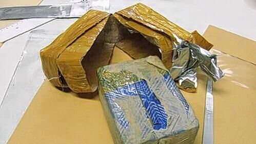 Teil der sicher gestellten War: 500 Gramm Heroin Teil der sicher gestellten War: 500 Gramm Heroin