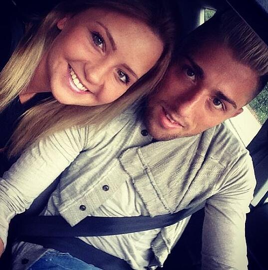 BVB: Kevin Kampl mit seiner Vanessa