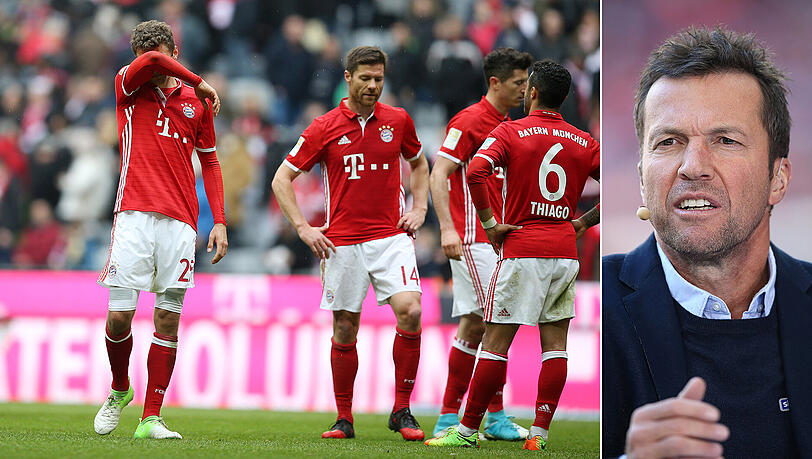Bayerische Enttäuschung nach dem 2:2 gegen Mainz – am Mittwoch trifft die Mannschaft um Thomas Müller (Mitte) im Pokal-Halbfinale auf Borussia Dortmund. Bayerische Enttäuschung nach dem 2:2 gegen Mainz – am Mittwoch trifft die Mannschaft um Thomas Müller (Mitte) im Pokal-Halbfinale auf Borussia Dortmund.