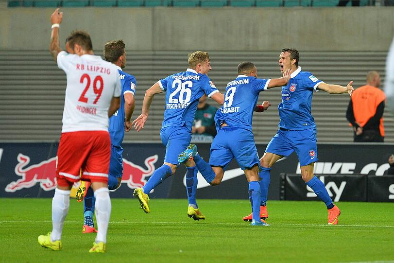 RB Leipzig und der 1. FC Heidenheim trennen sich 1:1