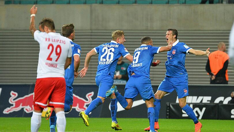 RB Leipzig und der 1. FC Heidenheim trennen sich 1:1 RB Leipzig und der 1. FC Heidenheim trennen sich 1:1