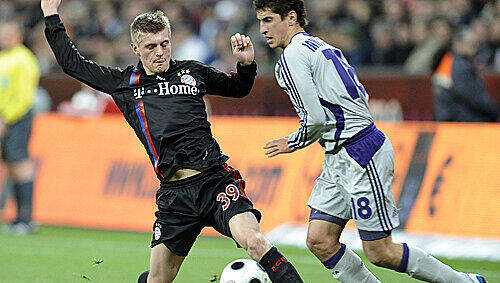 Konnte nur wenige Akzente setzen: Bayerns Bubi Toni Kroos (l.). Konnte nur wenige Akzente setzen: Bayerns Bubi Toni Kroos (l.).