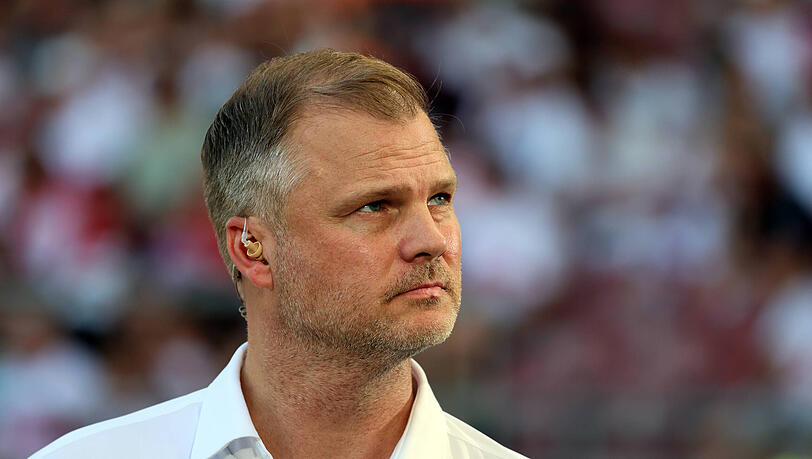 Schließt einen Wechsel von Nick Woltemade zum FC Bayern aus: Stuttgarts Sportvorstand Fabian Wohlgemuth.